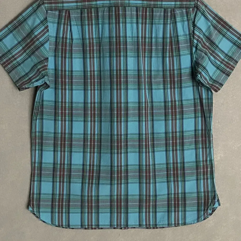 Daniel Cremieux 38 Tahiti Collection Men's Large Button-Down Shirt Plaid NEW - Picture 8 of 12